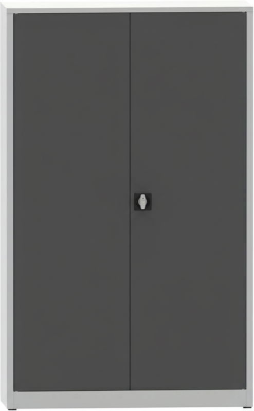 B2B Partner Metallschrank geschweißt JUMBO, 1950 x 1200 x 600 mm, grau/Graphit