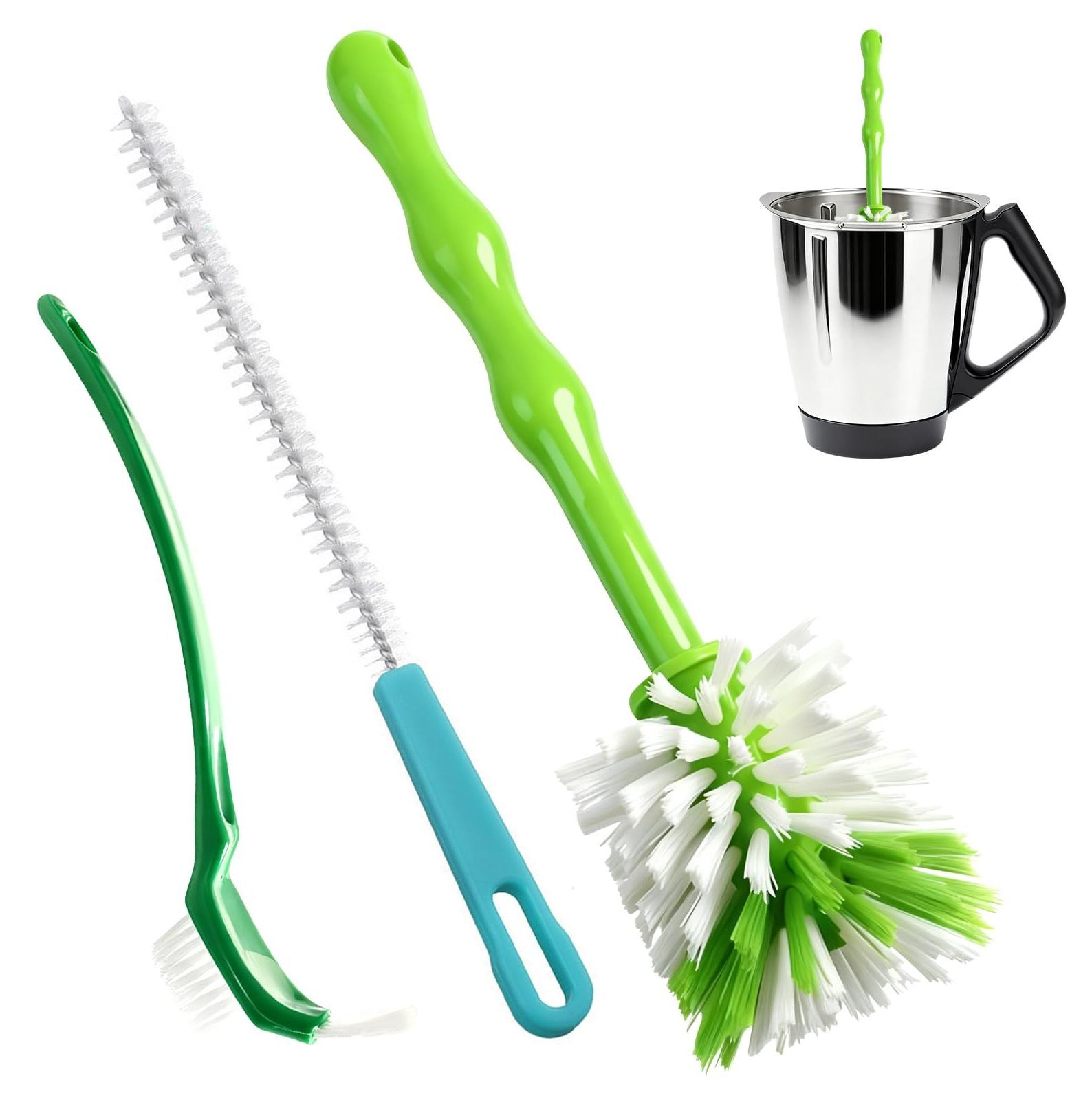 Set van 3 schoonmaakborstels voor Thermomix accessoires
