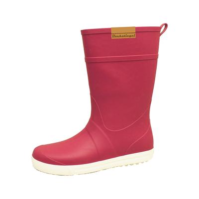Gummistiefel BOCKSTIEGEL "Silke", Damen, Gr. 38, rot (rot, weiß), Obermaterial: 100% PVC PVC., Schuhe Gummistiefel
