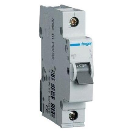 Hager Circuit Breaker 1p 6a B 6ka (46444294)