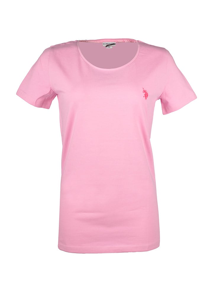 U.S. Polo Assn. Shirt in Rosa - XXL