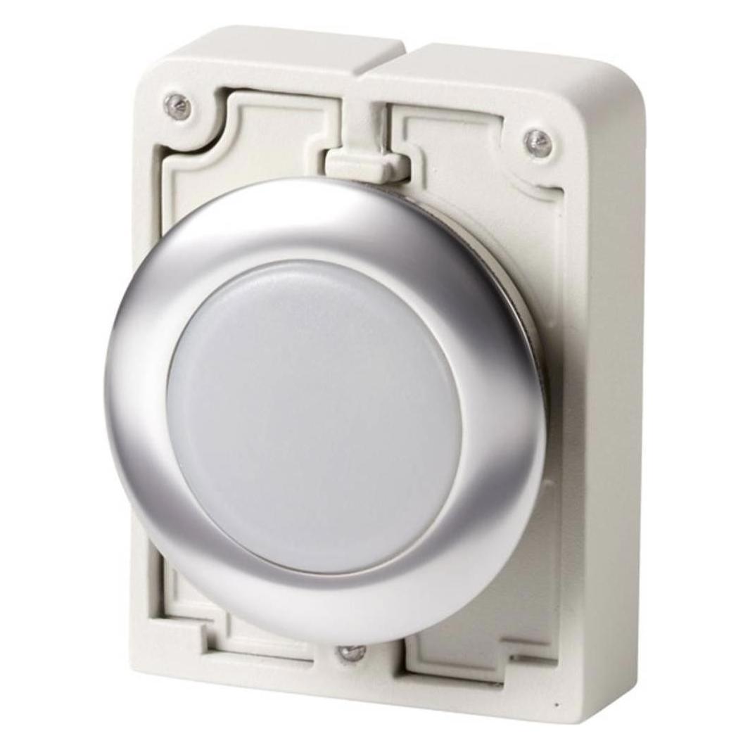 Eaton Indicator light 30mm flat white (M30C-FL-W)