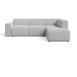 ECKSOFA Eluno Grau Rechts