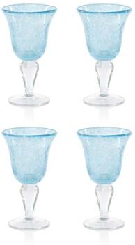 Zodax Antibes Bubble Wine Glasses, Set of 4