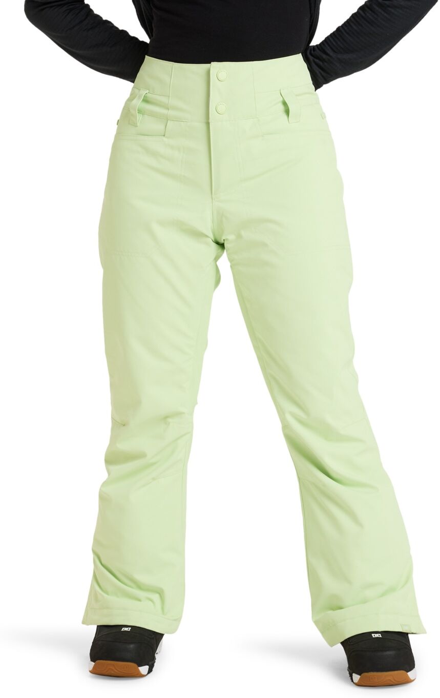 Skihose ROXY "Diversion", Damen, Gr. S, Normalgrössen, grün (butterfly), Obermaterial: 100% Polyester., Hosen Skihose butterfly S, Normalgrössen