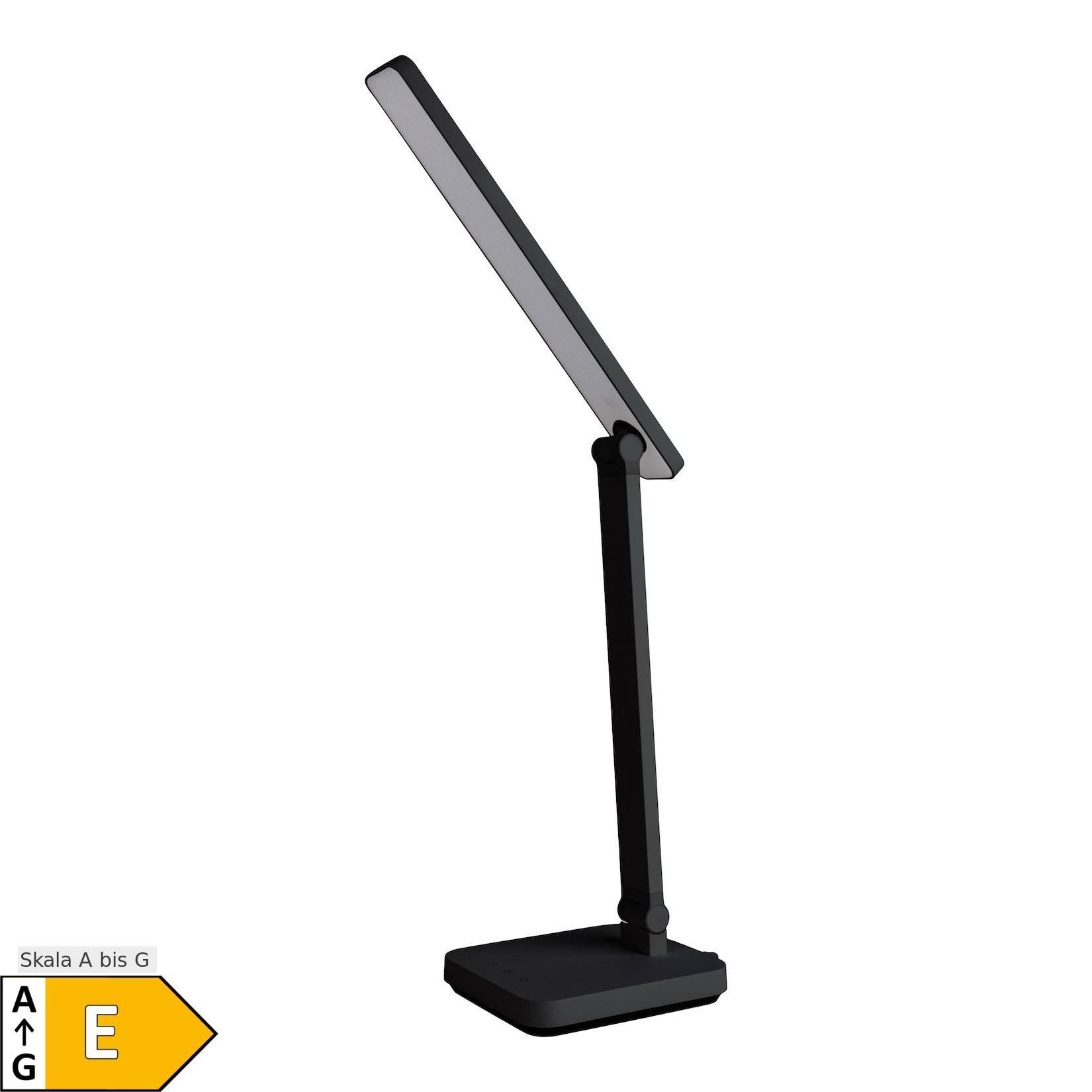 Näve LED / CCT Tischleuchte "MOVER" H: 38cm schwarz