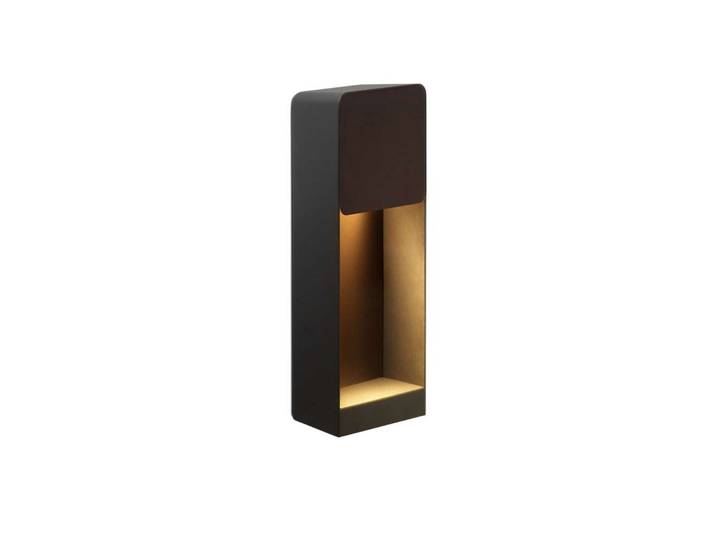 Lab A35 Außenwandleuchte Graphite Grey/Brown - Marset - Terrasse - Metall