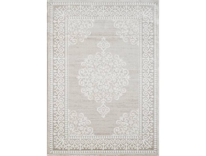 Webteppich Harmony, Beige, Vintage, rechteckig, 120x160 cm, Oeko-Tex® Standard 100, pflegeleicht, Teppiche und Böden, Teppiche, Moderne Teppiche