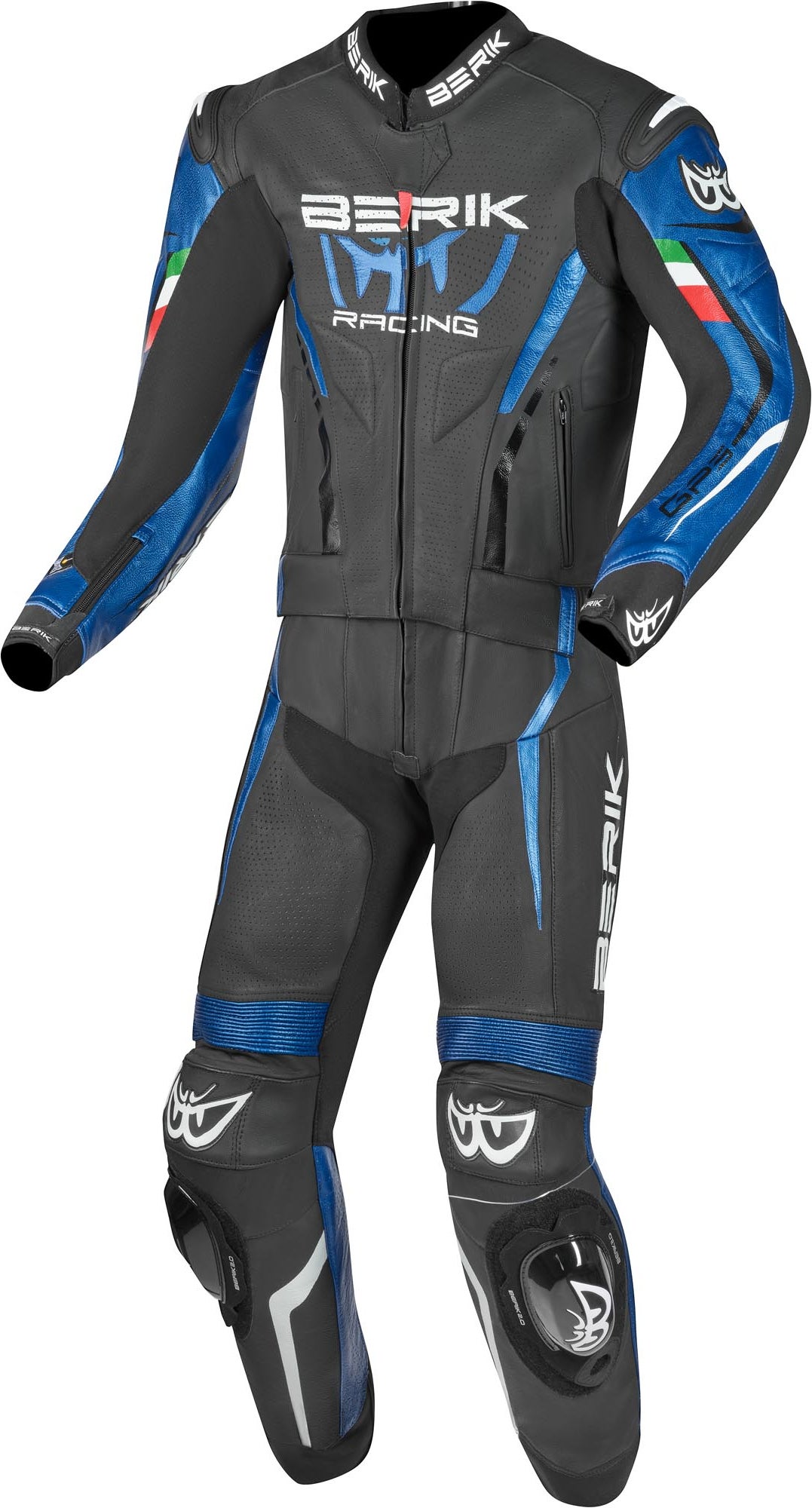 Berik Finthal 2-Teiler Motorrad Lederkombi LS2-251318B-BK-124-52