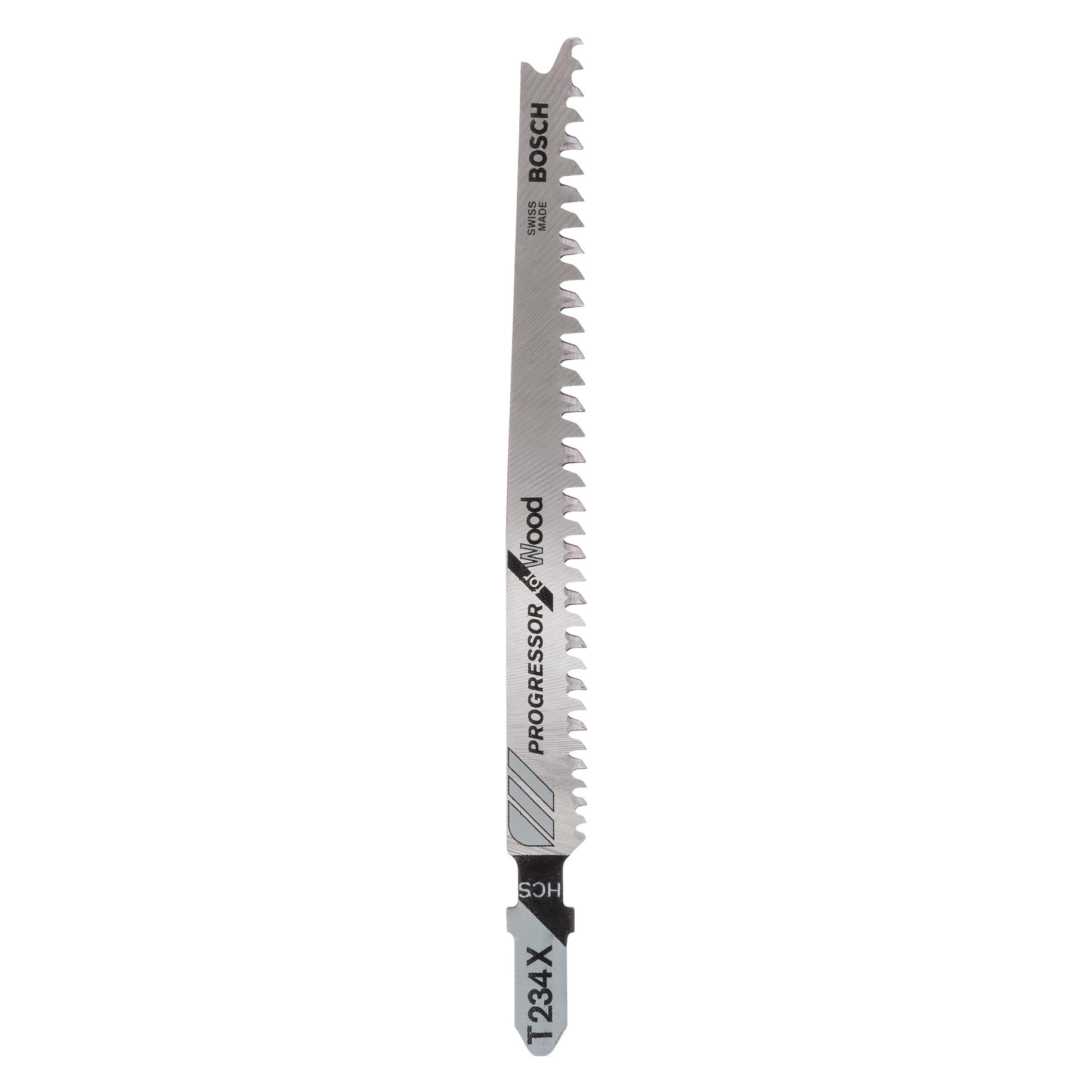 Bosch Zubehör Stichsägeblatt HCS, T 234 X Progressor for Wood (2609256727)