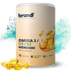 brandl Omega 3 + D3 K2 Kapseln (120St)