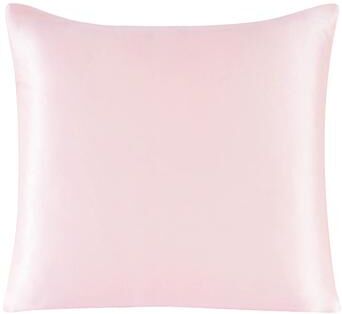 Uplifted Finds Pure Silk Pillowcase With Zipper Closure Soft Luxury Pillow Cover 51 X 66 Cm pink