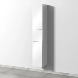 Sanipa Hochschrank „3way“ 300 × 1700 × 345 mm Anschlag links, in Weiß (glanz), Anschlag links