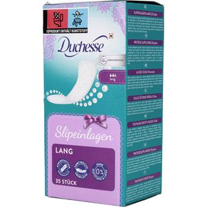 Duchesse Slipeinlagen Lang, stark, ohne Duft, 35 Stück