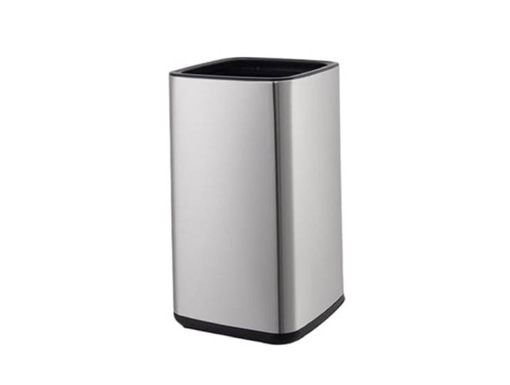 Badezimmer Badezimmer-Mülleimer, Herausnehmbarer Inneneimer, Büro(Silver)