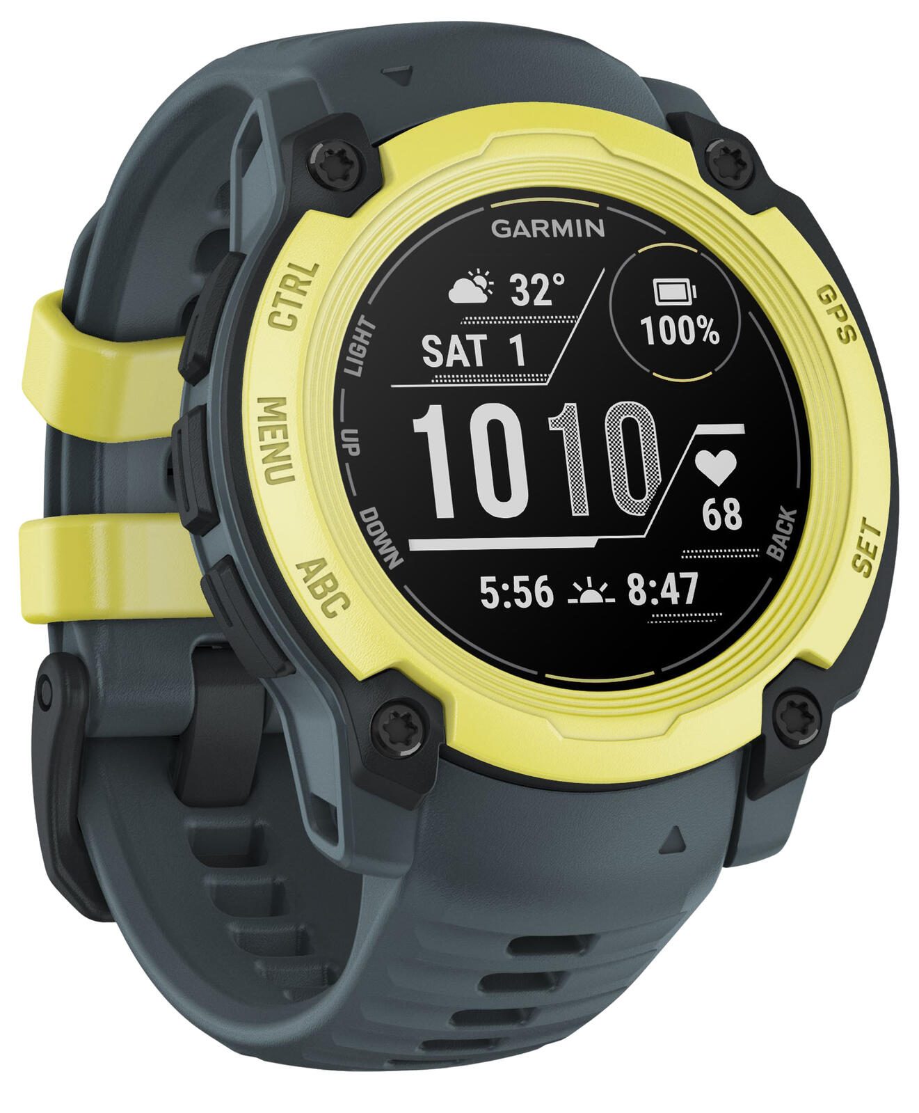 GARMIN Watch Instinct E Twilight 40mm dunkelgrün, lime 010-02932-01
