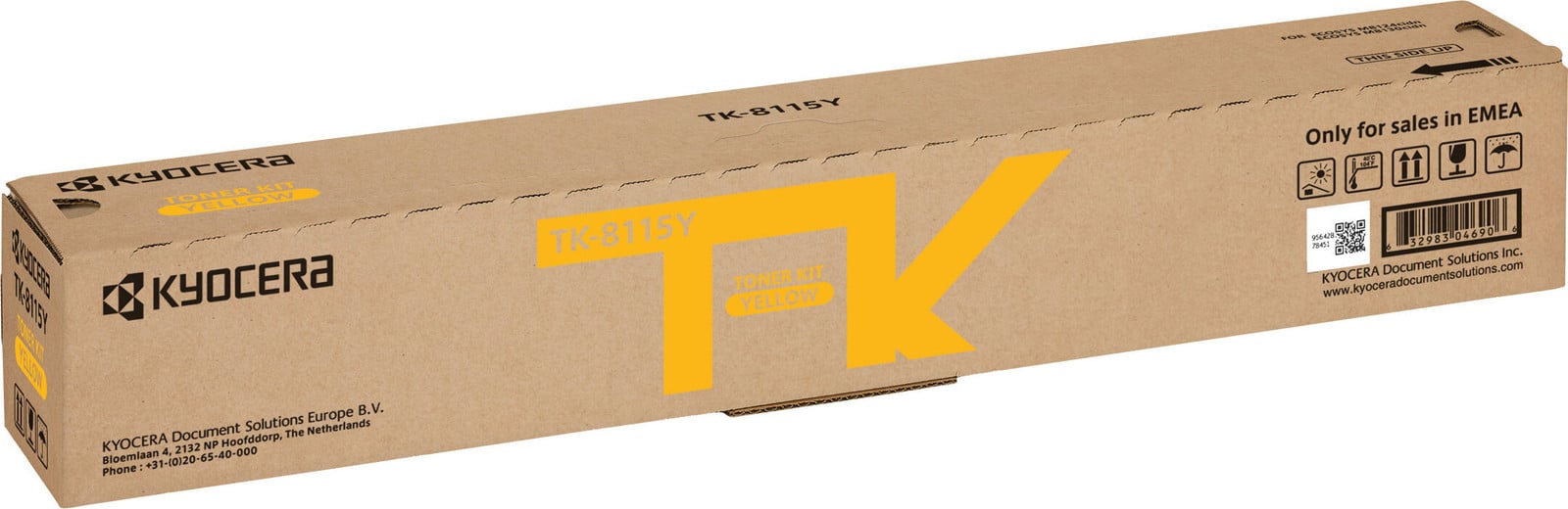 Kyocera TK-8115Y Toner voor ECOSYS M8124cidn en M8130c
