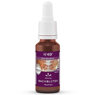 Bachblüten Nr.49 PMS Tropfen 20 ml zum Einnehmen
