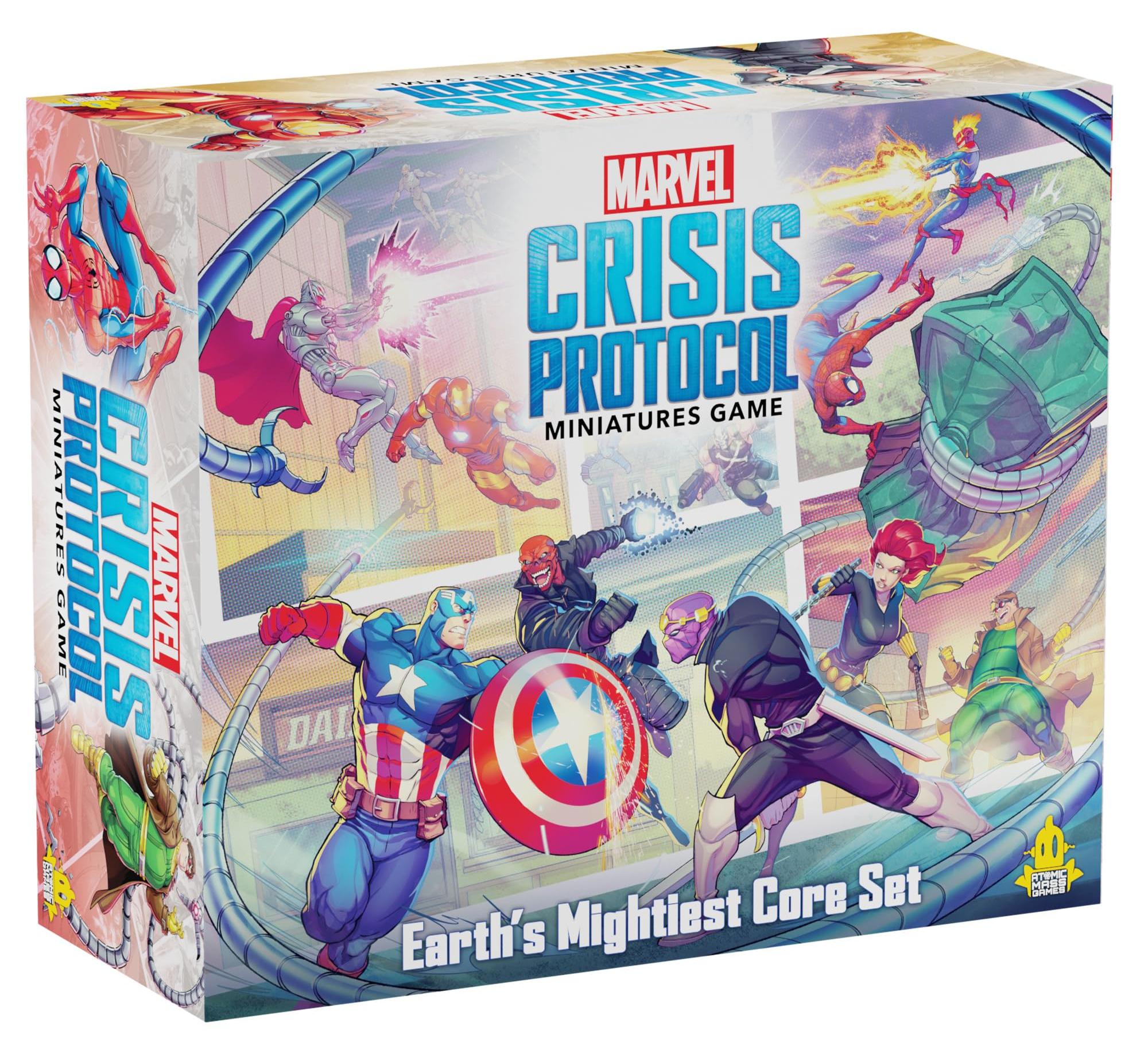 Crisis Protocol: Kernset der Mächtigsten der Erde - 2 Spieler, 90 Min.