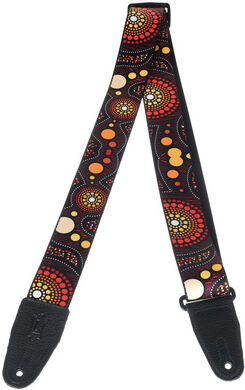 Levys "Poly Sunset Strap 2"" Mehrfarbig