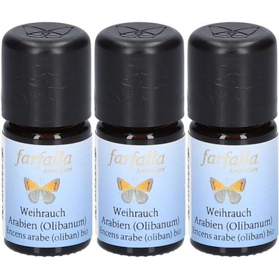 Farfalla Weihrauch Äth/Öl Arabien kbA 5 ml x3 3x5 Ätherisches Öl