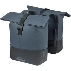 Basil Doppeltasche Cove schwarz / blau