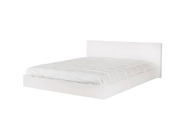Bett Fluent reinweiss Holz/MDF 160 x 200 cm
