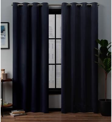 ATI Home Academy Total Blackout Grommet Top Curtain Panel Pair