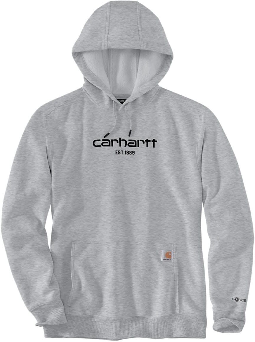 Carhartt Huvtröja Logo, grå