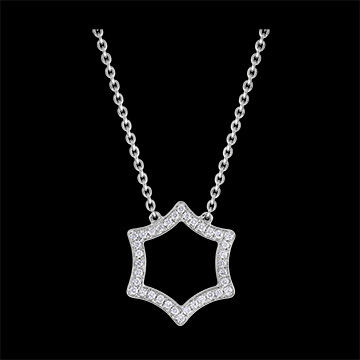 Edenly Halskette Frische - Lux - 18 Karat WeiÃŸgold und Diamanten