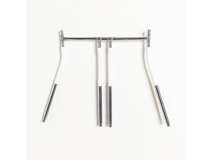 ‌ Support pour pantalons à pieds quadruples – Accessoire de photographie professionnel avec cintre caché, mannequin réglable pour e-commerce et studio