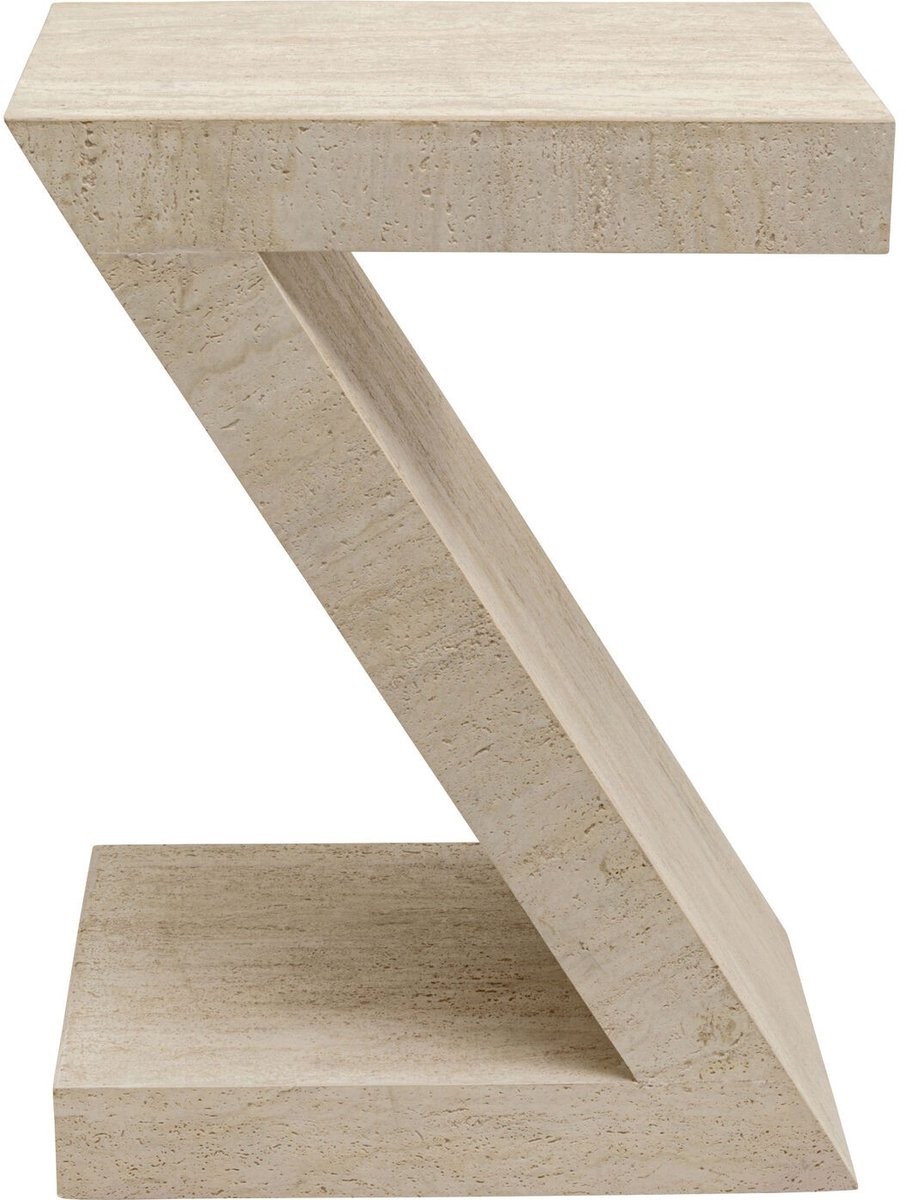 Bijzettafel Travertino Z van Kare Design