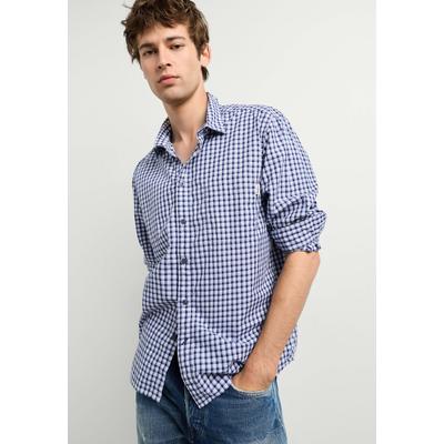 Funktionsshirt PEPE JEANS "Freizeithemd REDDITH", Herren, Gr. S, blau (dulwich blau), 100% Baumwolle, Shirts Funktionsshirt