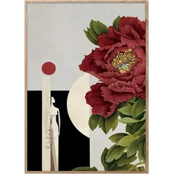 ChiCura, Bilder, Blossom Red Poster (100 x 140 cm)