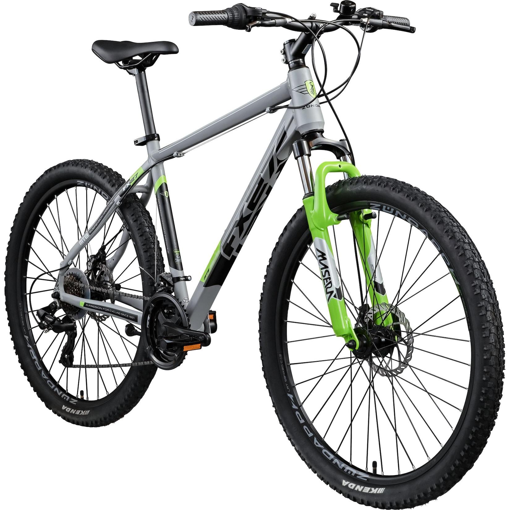 Zündapp FX27 Mountainbike Hardtail 160 - 185 cm Fahrrad MTB 21 Gänge Mountain Bike für Erwachsene und Jugendliche