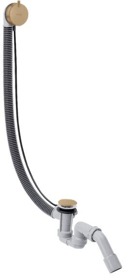 Hansgrohe Flexaplus Komplettset 58318140 Ab- und Überlaufgarnitur, brushed bronze