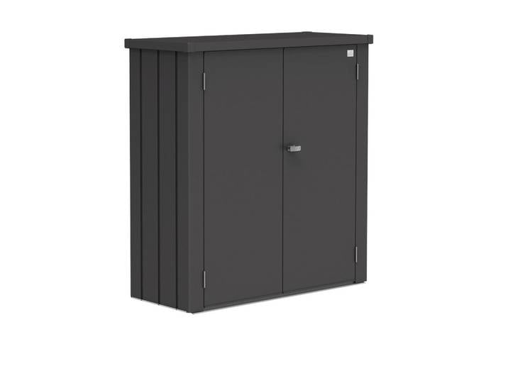 Biohort Geräteschrank, Dunkelgrau, Metall, 132x140x57 cm, Freizeit & Co, Heimwerken, Werkstatteinrichtung
