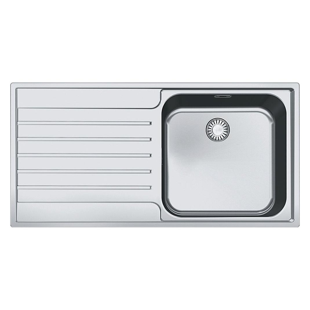 Franke Argos AGX 611 100 Edelstahl 101.0671.672 (Einbauspüle, 51 cm, 100 cm) (101.0671.672)