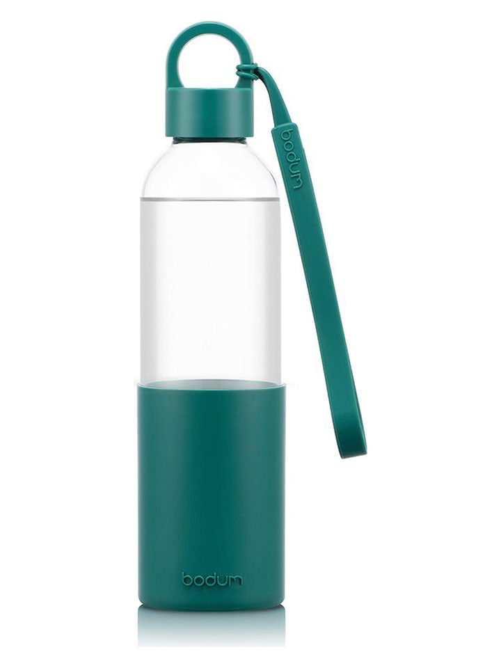 bodum Glasflasche "Melior" in Petrol - 500 ml - onesize
