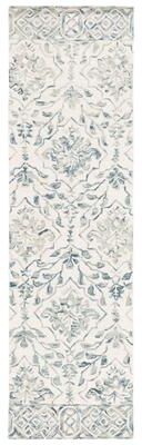 SAFAVIEH Handmade Dip Dye Nicki Floral Wool Rug
