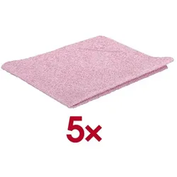 GREENSPEED Mikrofasertücher rot 5 Stück rot