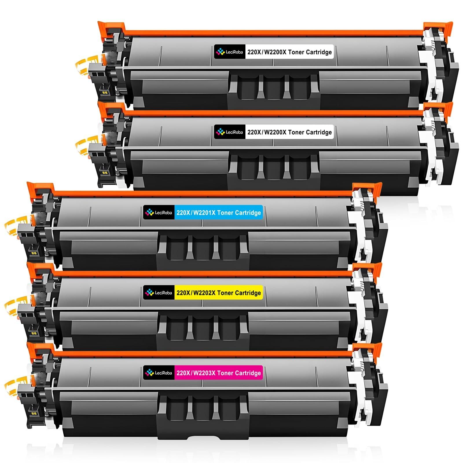Toner 220X für Color LaserJet Pro - Schwarz, 5er-Pack
