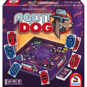 Schmidt-Spiele Brettspiel 49454, Agent DOG, ab 8 Jahre, 2-4 Spieler