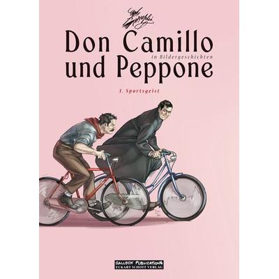 Don Camillo und Peppone in Bildergeschichten: Band 3: Sportsgeist, Gebundene Ausgabe von Davide Barzi,Silvia Lombardi, Salleck Publications,
