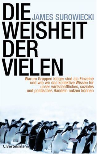 James Surowiecki - Die Weisheit der Vielen - Preis vom 02.10.2026 23:42:20 h