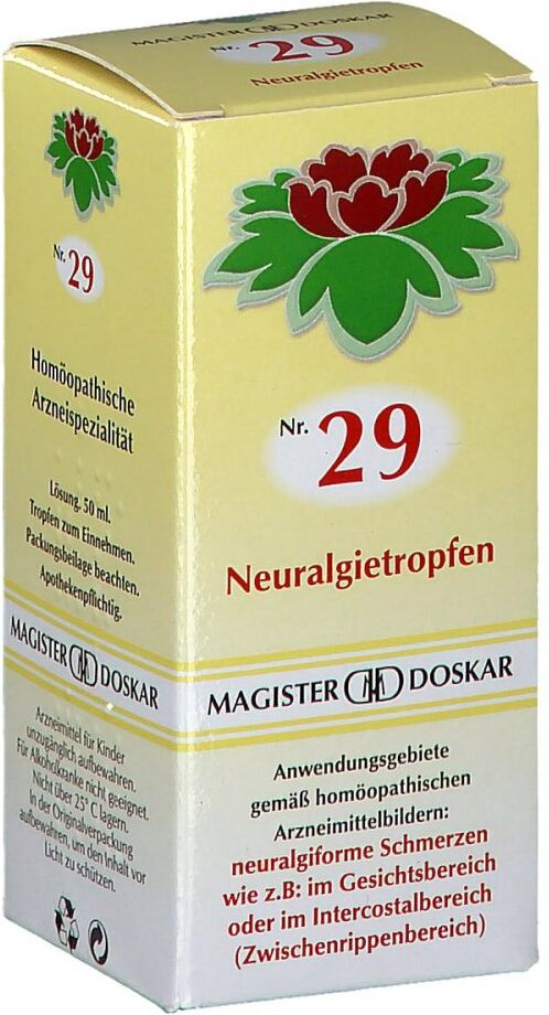 Magister Doskar Nummer 29 Neuralgietropfen 50ml