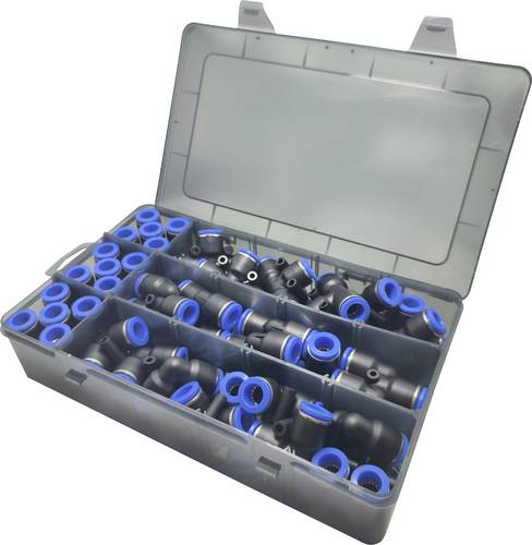 TRU COMPONENTS Pneumatik-Verbinder TC-14109152 TC-Fitting set - 12mm Rohr-Ø: 12mm 50St.