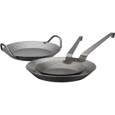Pfannen-Set GSW, grau, Ø:28cm, Pfannen, Induktion