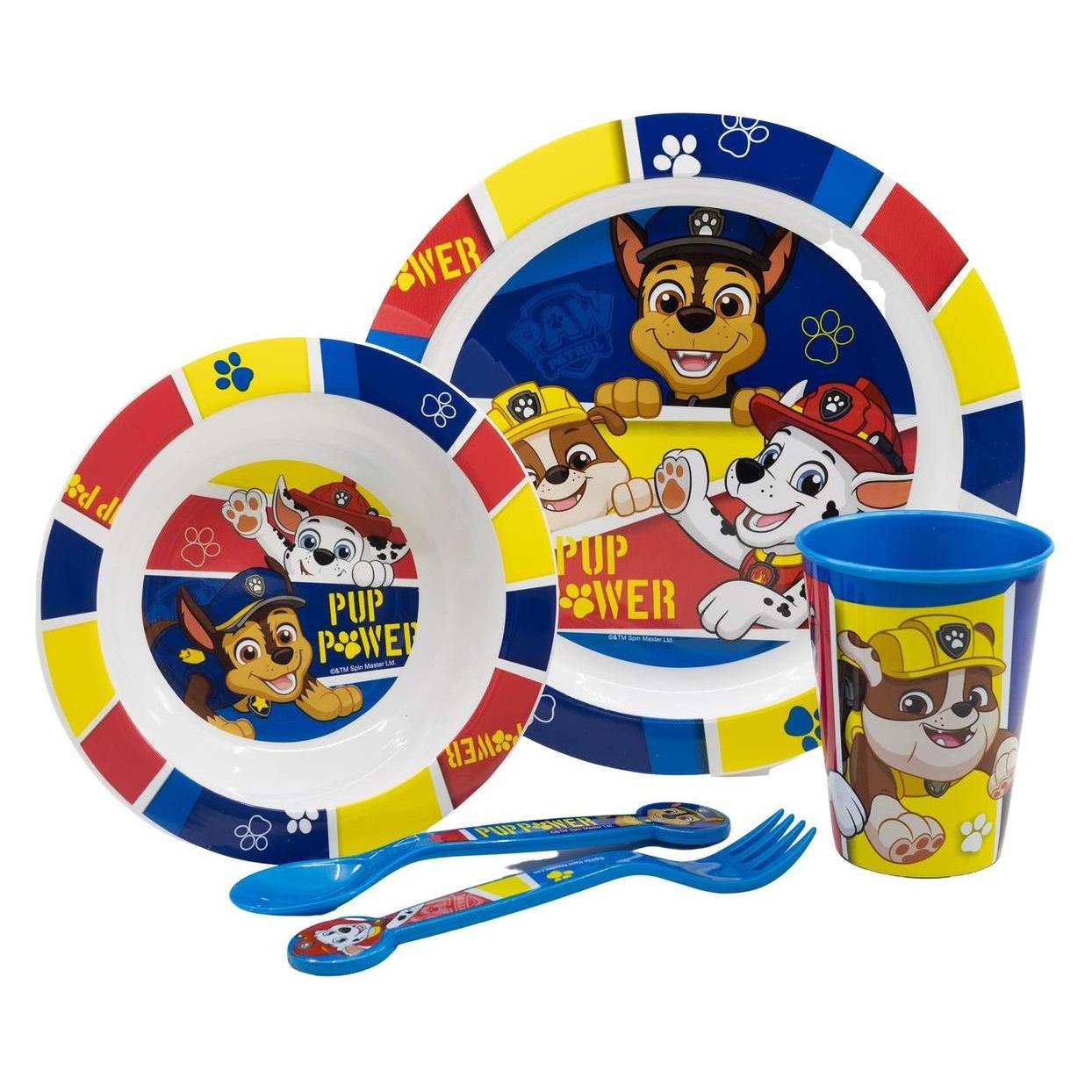 Stor Paw Patrol Geschirr-Set (088808705-74650)