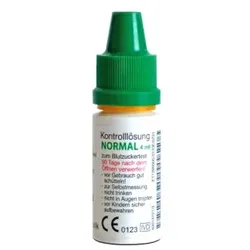 GLUCO TEST Plus Kontrolllösung normal 4 ml